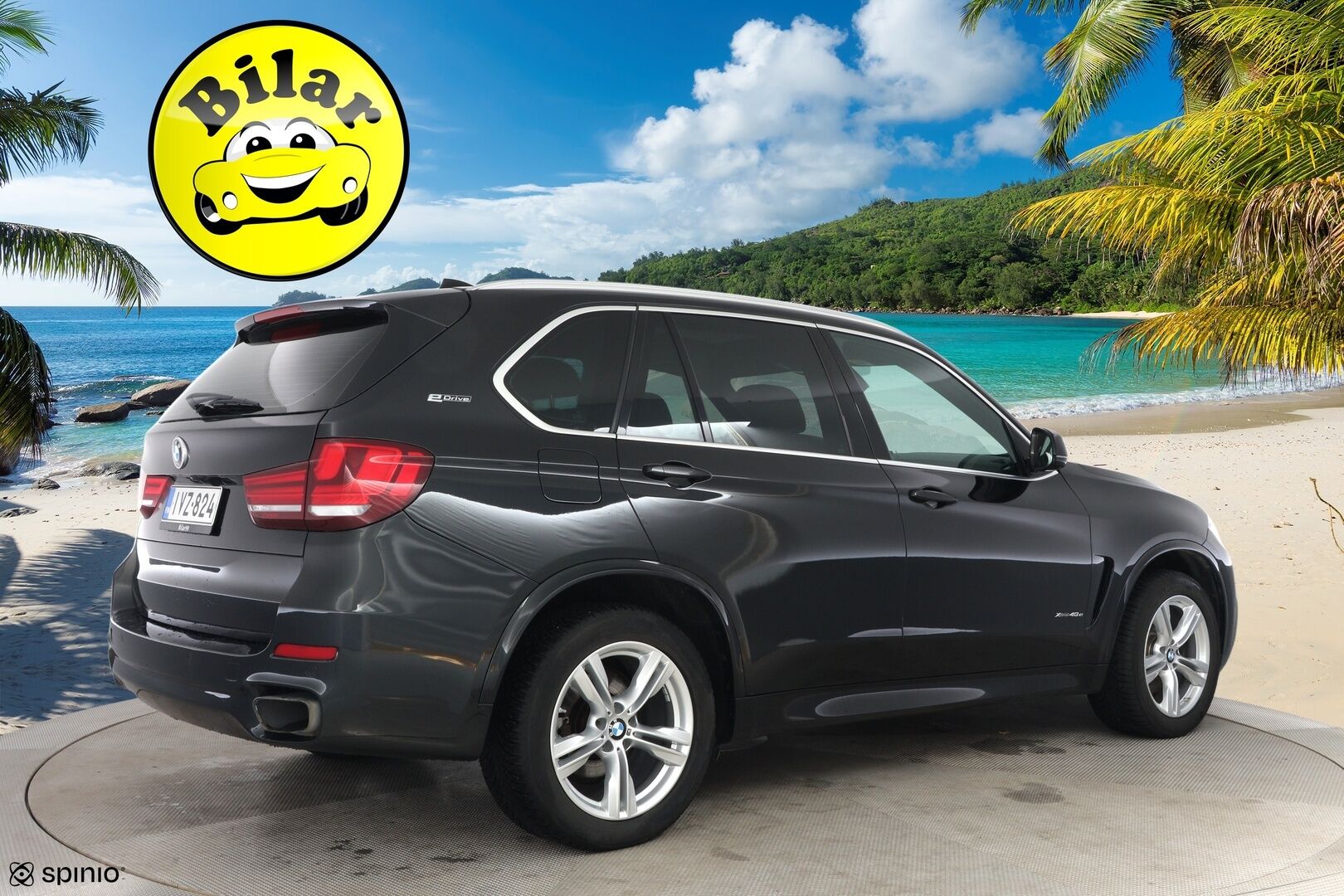 BMW X5 2017 F15 xDrive40e iPerformance M-Sport - ACC | HUD | Panorama | Comfort access | H&K | P.kamera | BLIS | Koukku | Adapt. LED | Muistipenkit | Proff. Navi | 2x Renkaat alumiinivantein