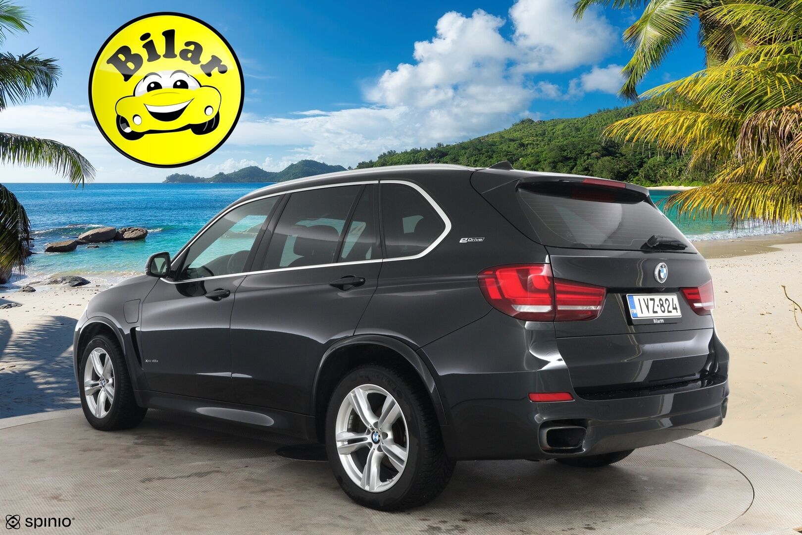 BMW X5 2017 F15 xDrive40e iPerformance M-Sport - ACC | HUD | Panorama | Comfort access | H&K | P.kamera | BLIS | Koukku | Adapt. LED | Muistipenkit | Proff. Navi | 2x Renkaat alumiinivantein