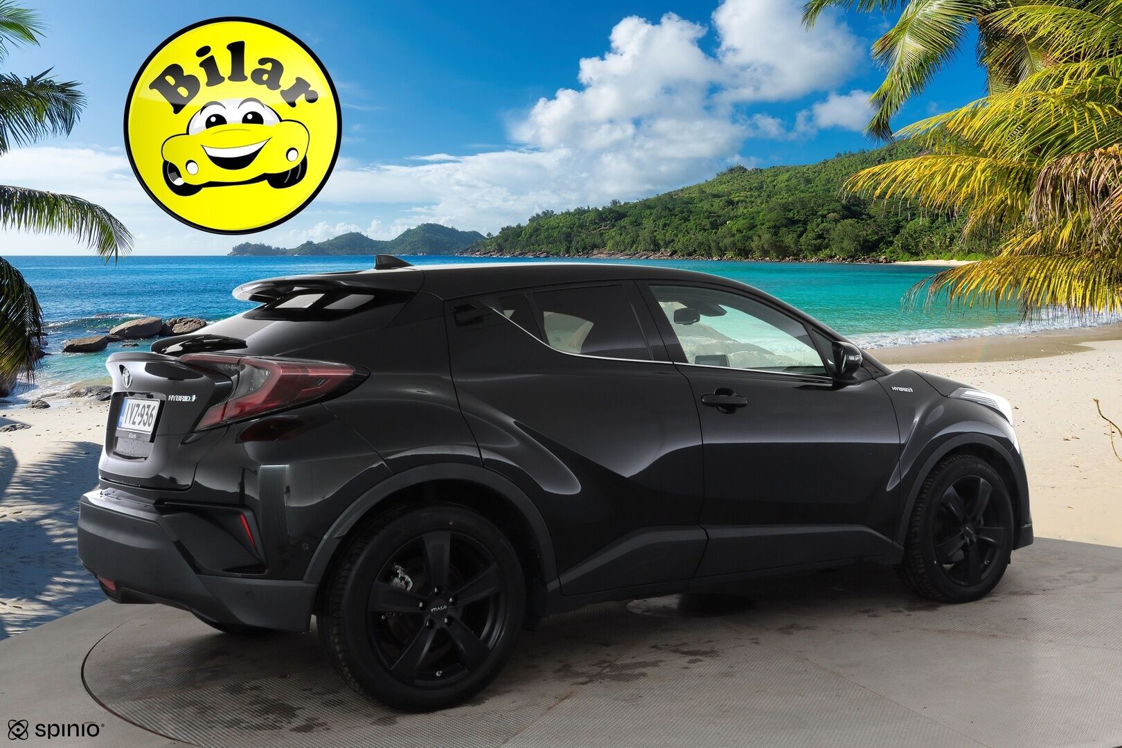 Toyota C-HR 2018 1,8 Hybrid Premium - | ACC | JBL | Nahkaverhoilu | LED | P.kamera ja tutkat | Navi | Lane Assist | BSM | RCTA | Keyless | Lämm. ratti | 2x renkaat aluin | 