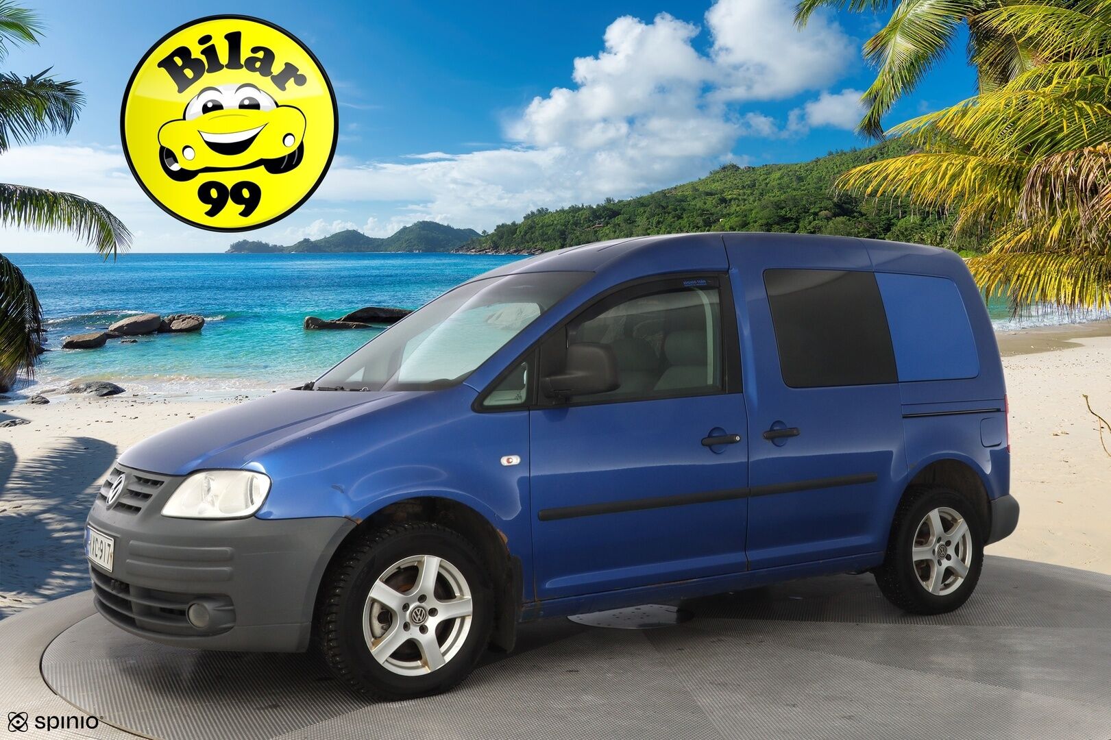 Volkswagen Caddy 2008 Life 1,9 TDI 77 kW DSG-aut * Tämä auto myydään YritysOutlet -valikoimasta vain yritykselle * - Kahdet vanteet / Hyvä huoltohistoria! / Seuraava katsastus 22.7.2026