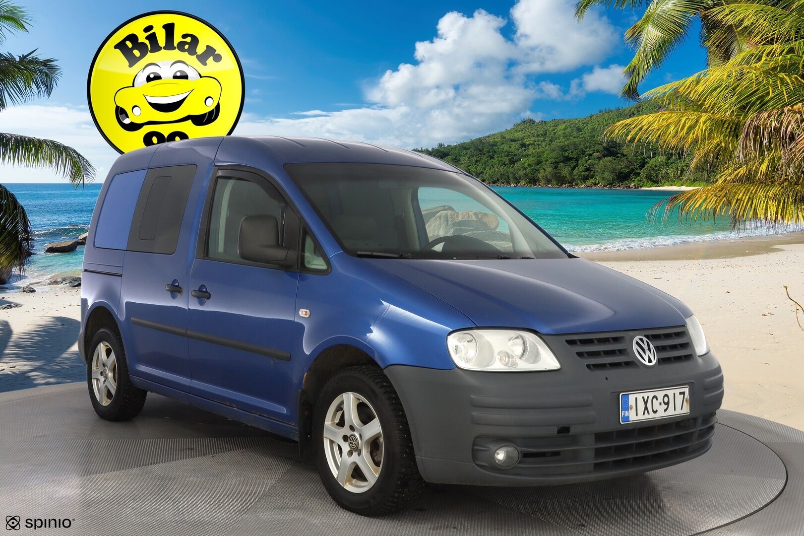Volkswagen Caddy 2008 Life 1,9 TDI 77 kW DSG-aut * Tämä auto myydään YritysOutlet -valikoimasta vain yritykselle * - Kahdet vanteet / Hyvä huoltohistoria! / Seuraava katsastus 22.7.2026