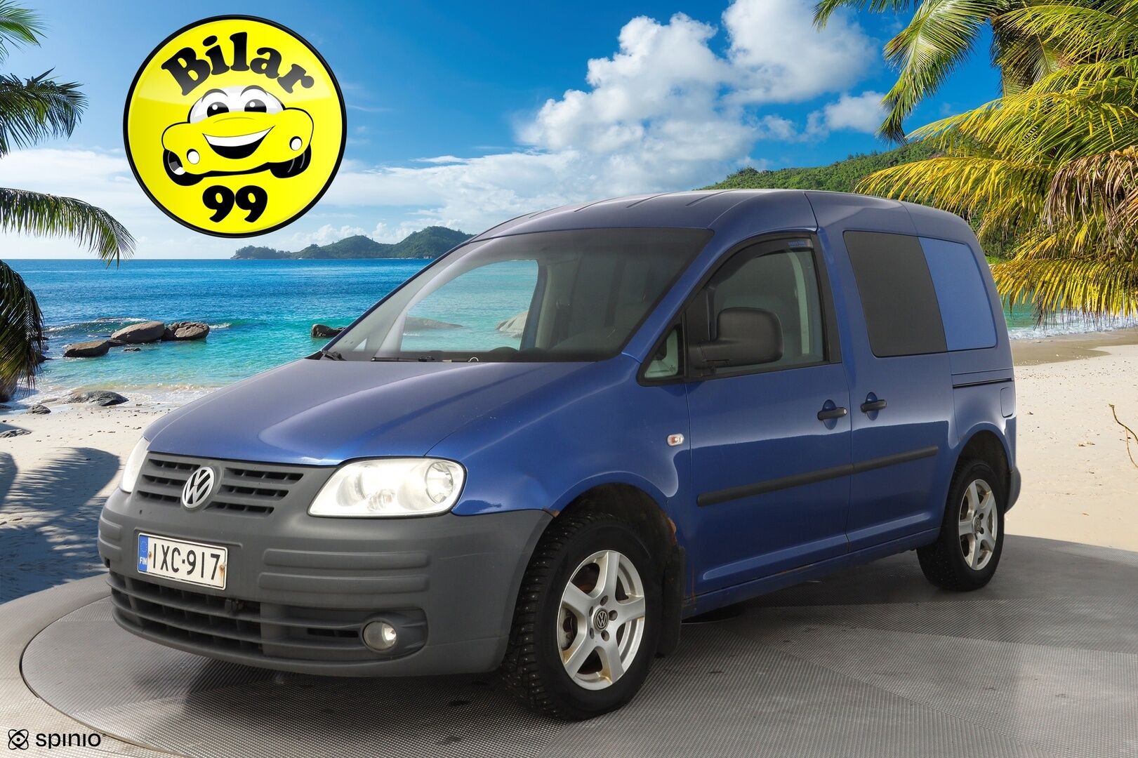 Volkswagen Caddy 2008 Life 1,9 TDI 77 kW DSG-aut * Tämä auto myydään YritysOutlet -valikoimasta vain yritykselle * - Kahdet vanteet / Hyvä huoltohistoria! / Seuraava katsastus 22.7.2026