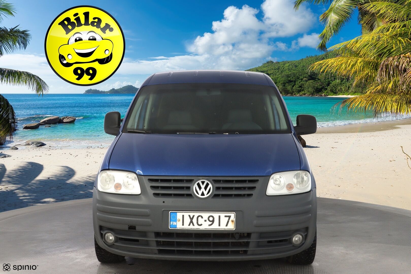 Volkswagen Caddy 2008 Life 1,9 TDI 77 kW DSG-aut * Tämä auto myydään YritysOutlet -valikoimasta vain yritykselle * - Kahdet vanteet / Hyvä huoltohistoria! / Seuraava katsastus 22.7.2026