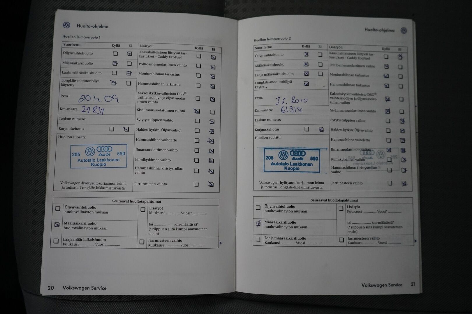 Volkswagen Caddy 2008 Life 1,9 TDI 77 kW DSG-aut * Tämä auto myydään YritysOutlet -valikoimasta vain yritykselle * - Kahdet vanteet / Hyvä huoltohistoria! / Seuraava katsastus 22.7.2026