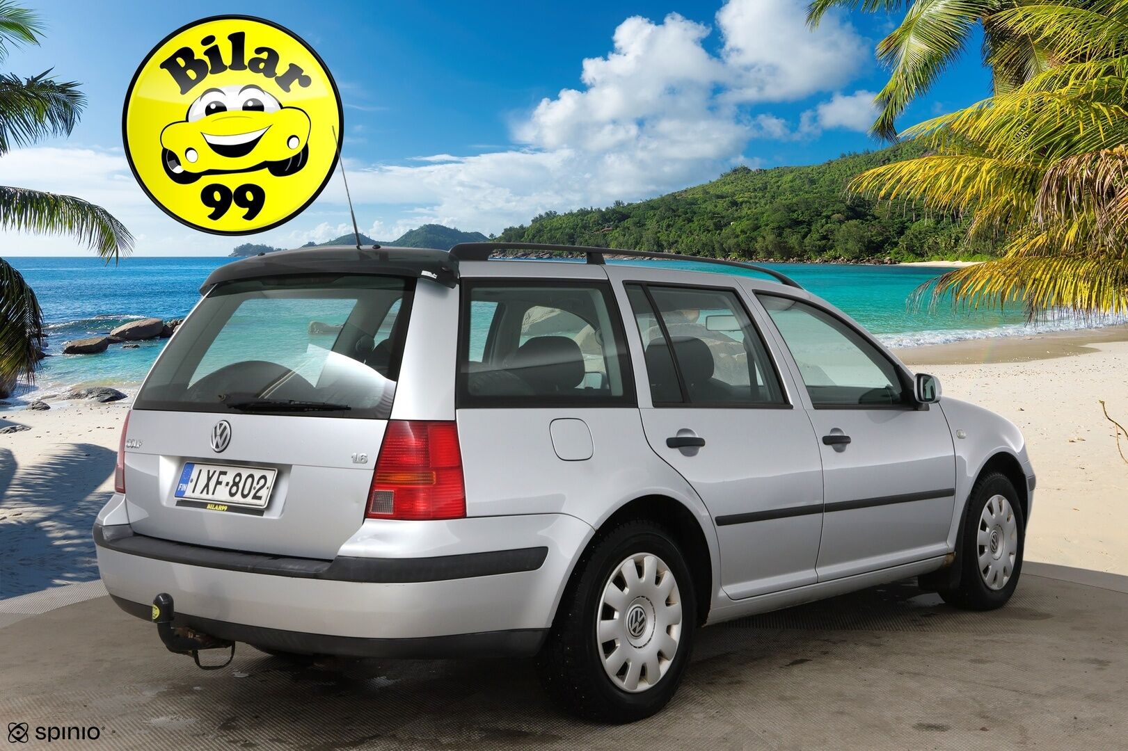 Volkswagen Golf Variant 2003 5D GOLF VARIANT 1.6-1J/250 / Suomi-auto / Vetokoukku / Lohkolämmitin / Penkinlämmitimet / YritysOutlet - Myydään vain yrityksille - 8kk leimaa! / YritysOutlet - Myydään vain yrityksille