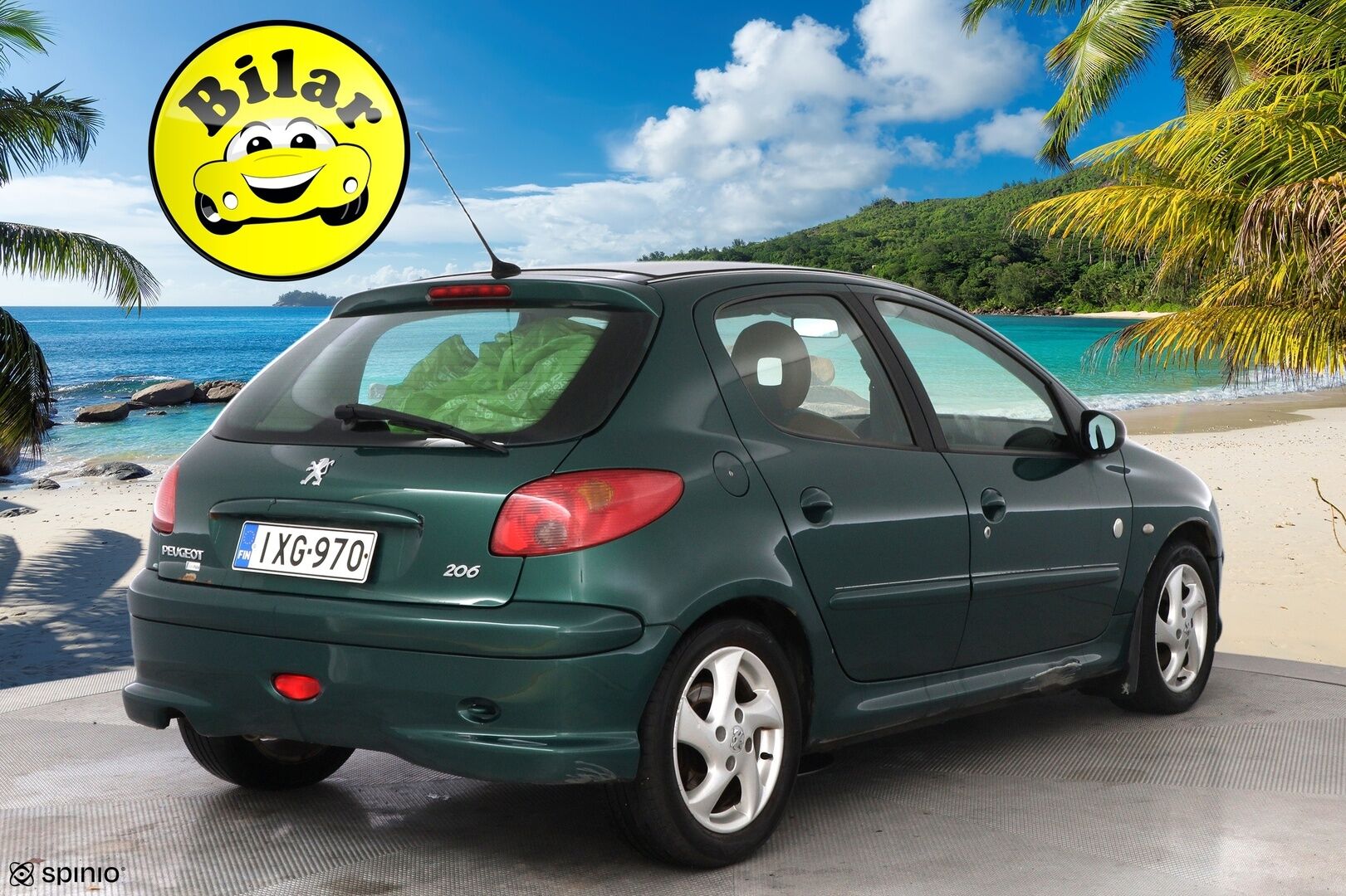 Peugeot 206 2004 MYYDÄÄN HUUTOKAUPAT.COM! - MYYDÄÄN HUUTOKAUPAT.COM!
