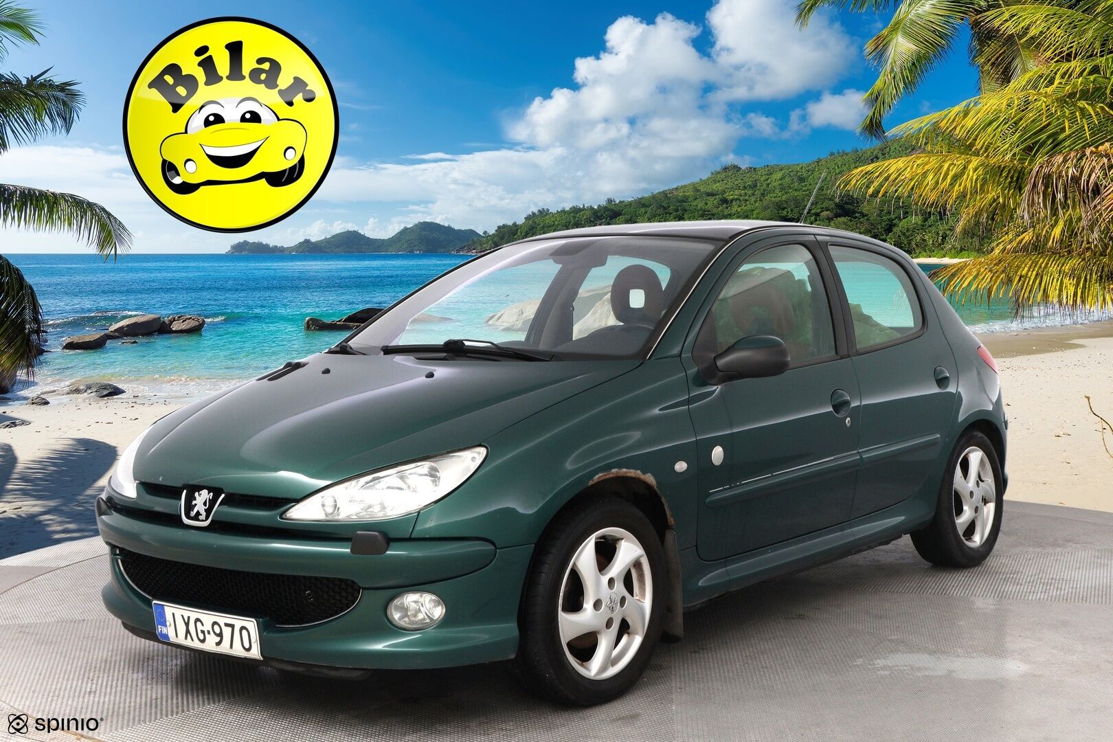 Peugeot 206 2004 MYYDÄÄN HUUTOKAUPAT.COM! - MYYDÄÄN HUUTOKAUPAT.COM!