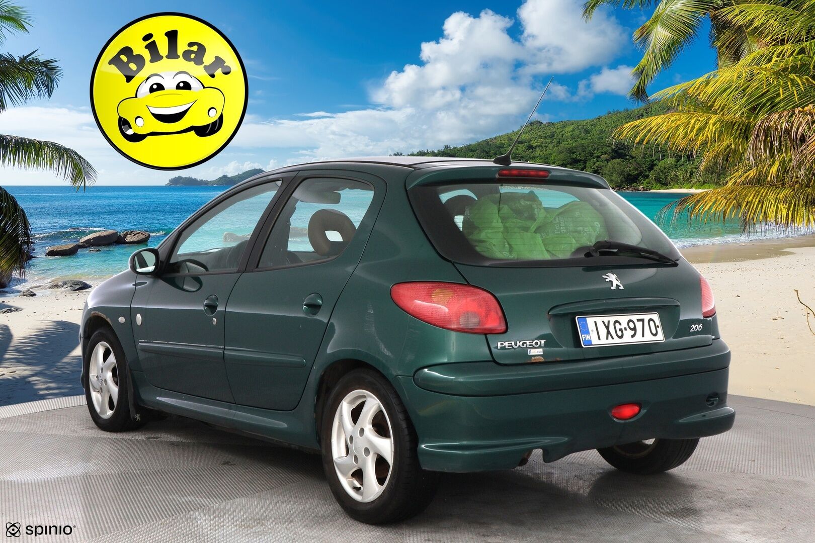Peugeot 206 2004 MYYDÄÄN HUUTOKAUPAT.COM! - MYYDÄÄN HUUTOKAUPAT.COM!