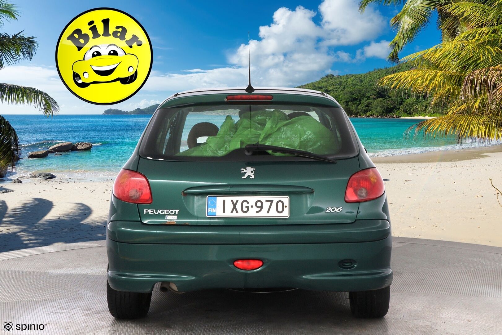 Peugeot 206 2004 MYYDÄÄN HUUTOKAUPAT.COM! - MYYDÄÄN HUUTOKAUPAT.COM!