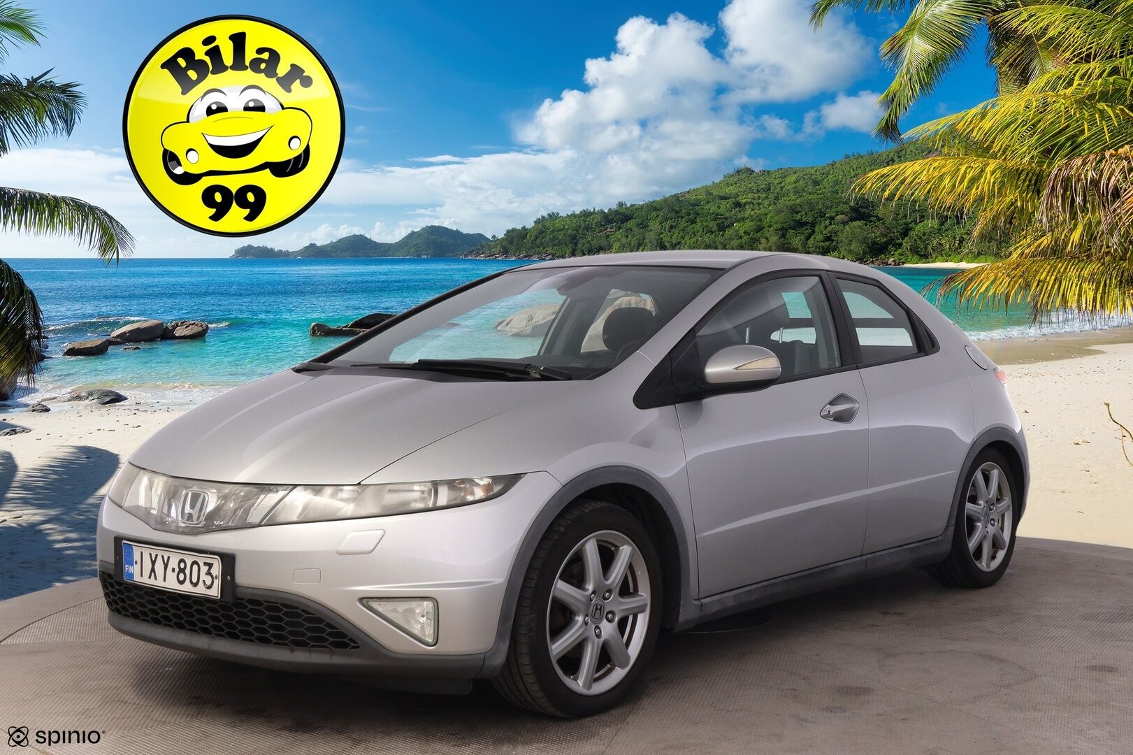 Honda Civic 2008 5D 1,8i Sport Business - YritysOutlet - Myydään vain yrityksille - – Tämä auto myydään YritysOutlet -valikoimasta vain yritykselle