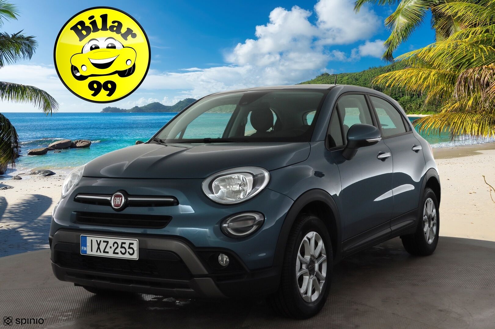 Fiat 500X 2021 1,3 150hv DCT City Cross * Suomi-auto / Vakkari / P.kamera / Kaistavahti / Bluetooth * - Kahdet renkaat aluvanteilla / Merkkihuollettu