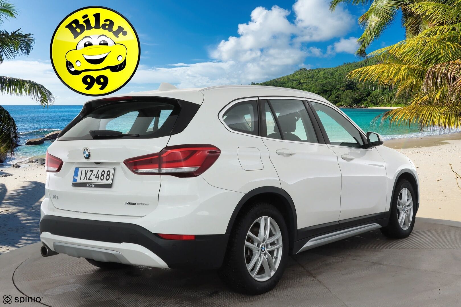 BMW X1 2021 F48 xDrive25e A Charged Edition xLine * HUD / Koukku / Vakkari / P.kamera / Sähköluukku / Navi / LED / Puolinahat * - 1.Om Suomi-auto / Kahdet renkaat aluvanteilla / Merkkihuollettu