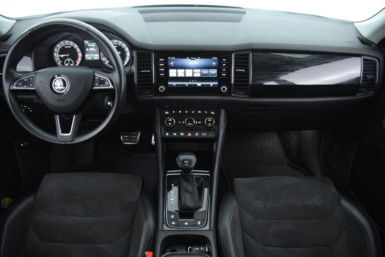 Skoda Kodiaq 2017 2,0 TDI 190 4x4 Style DSG Autom 7p - Webasto | Adapt.vak | Koukku | Canton | 360-kamera | Aktiiviset LED | Nahka-Alcantara