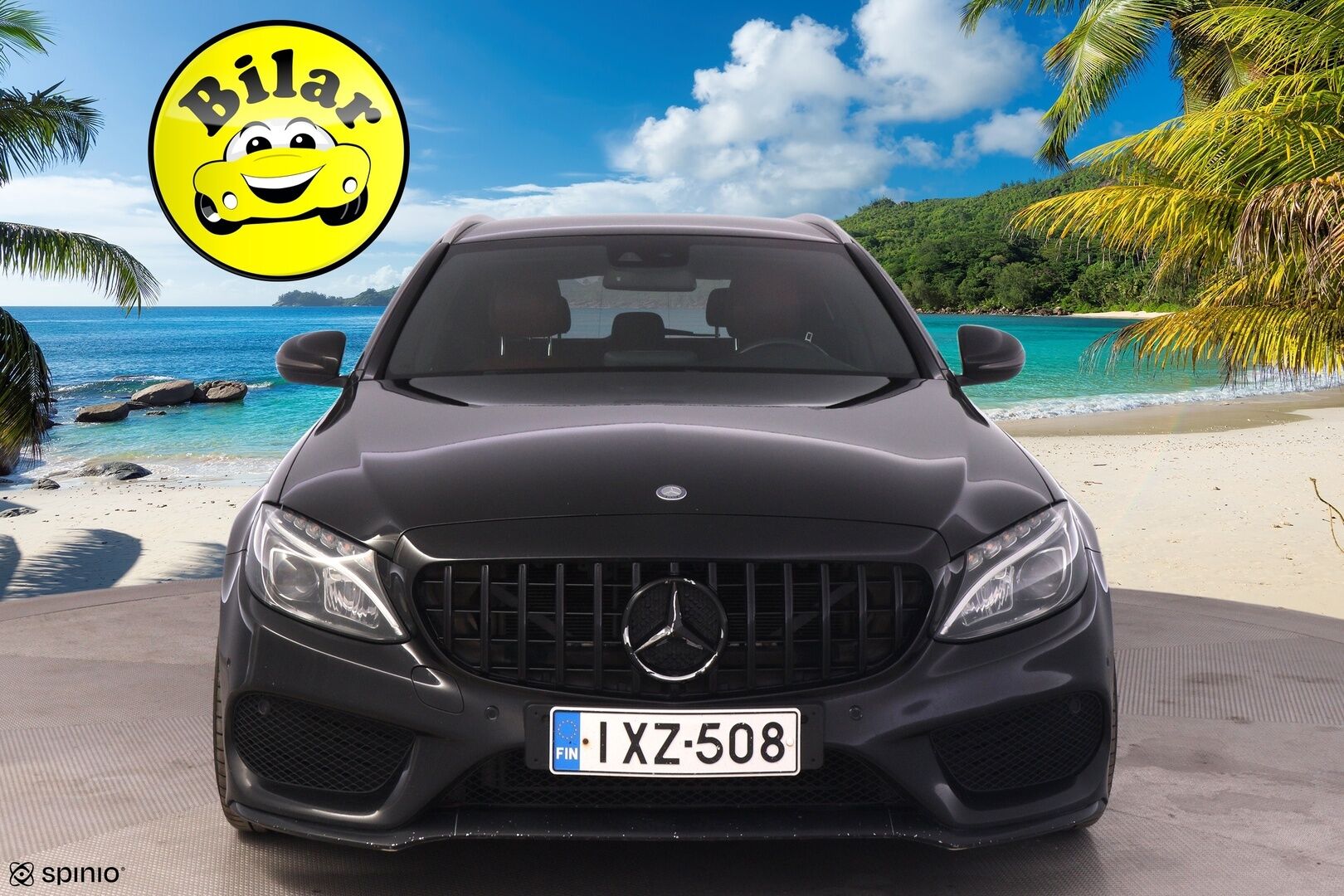 Mercedes-Benz C 2015 220 d T A AMG - | Comand-navi | Punaiset nahat | Sähköluukku | Vakkari | Tutkat | LED High Performance |