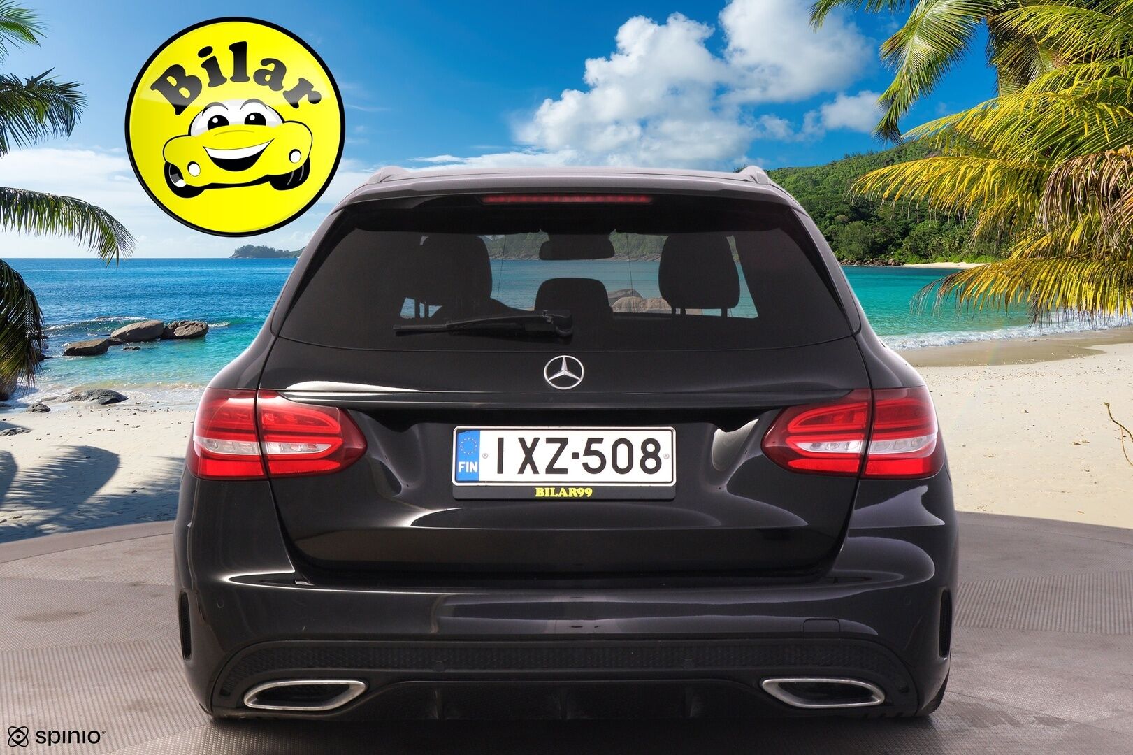 Mercedes-Benz C 2015 220 d T A AMG - | Comand-navi | Punaiset nahat | Sähköluukku | Vakkari | Tutkat | LED High Performance |