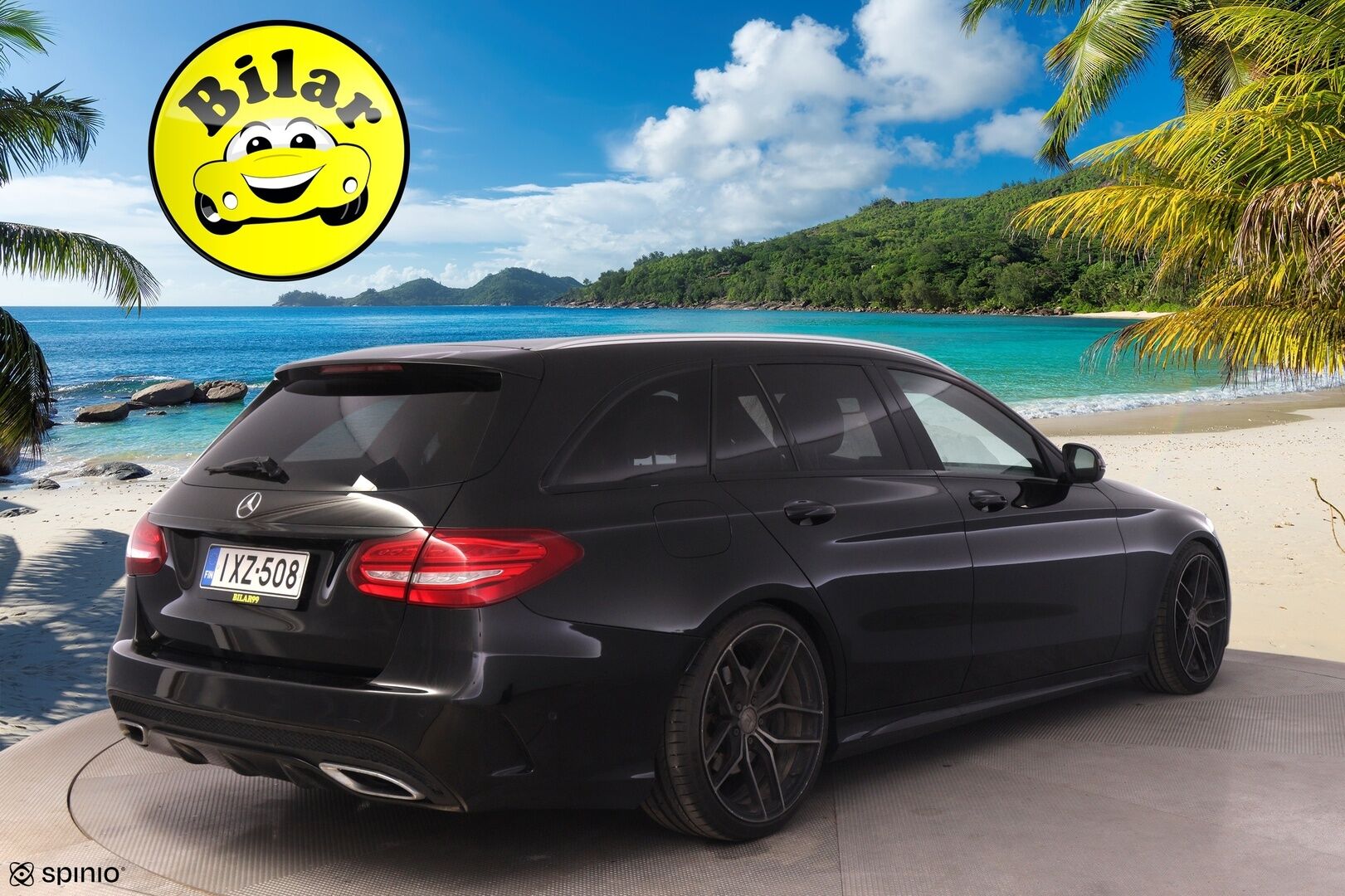 Mercedes-Benz C 2015 220 d T A AMG - | Comand-navi | Punaiset nahat | Sähköluukku | Vakkari | Tutkat | LED High Performance |