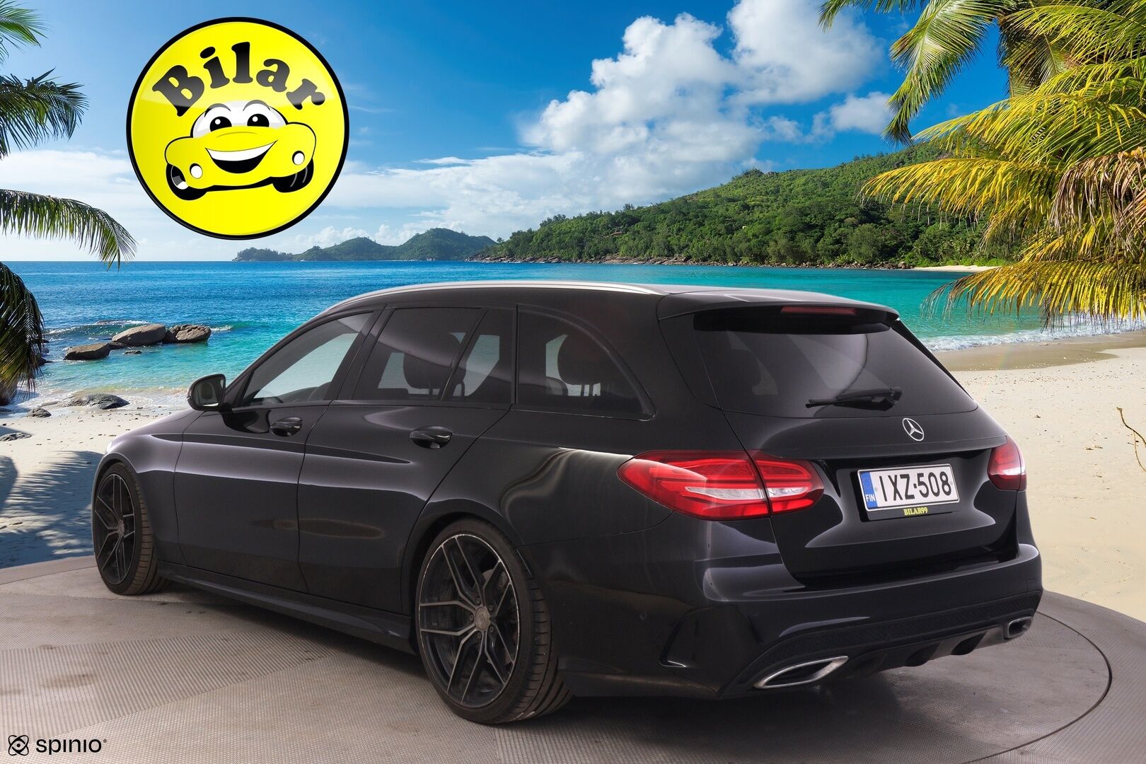 Mercedes-Benz C 2015 220 d T A AMG - | Comand-navi | Punaiset nahat | Sähköluukku | Vakkari | Tutkat | LED High Performance |