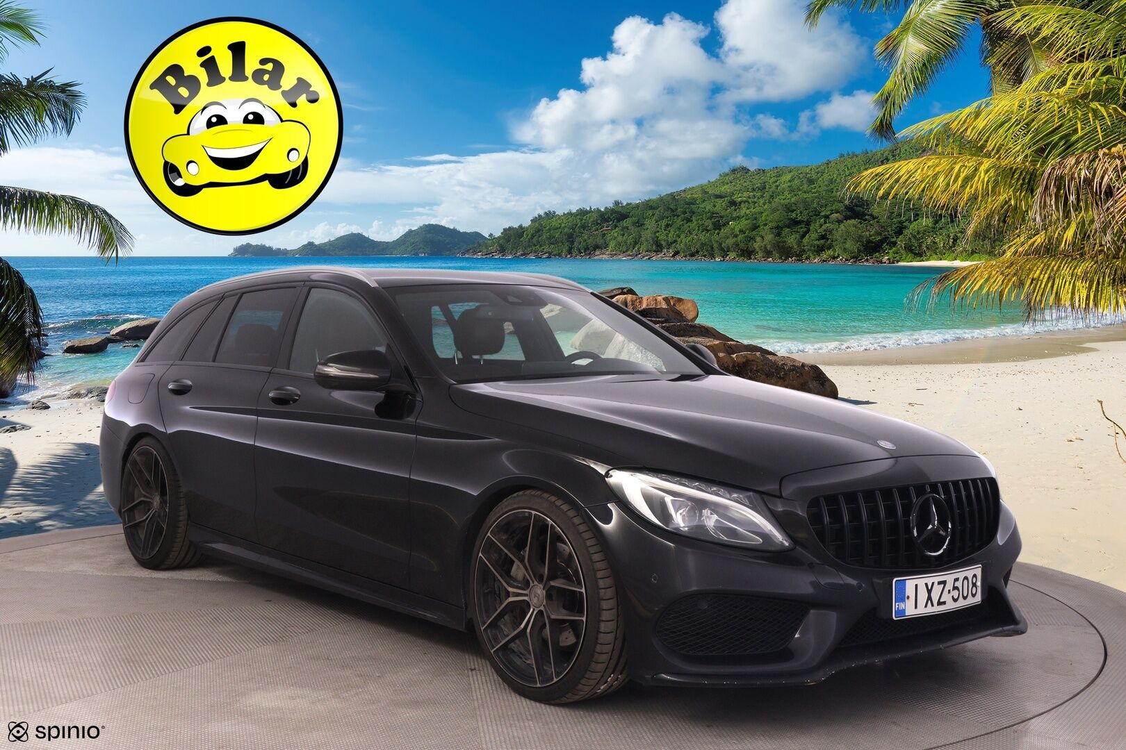 Mercedes-Benz C 2015 220 d T A AMG - | Comand-navi | Punaiset nahat | Sähköluukku | Vakkari | Tutkat | LED High Performance |