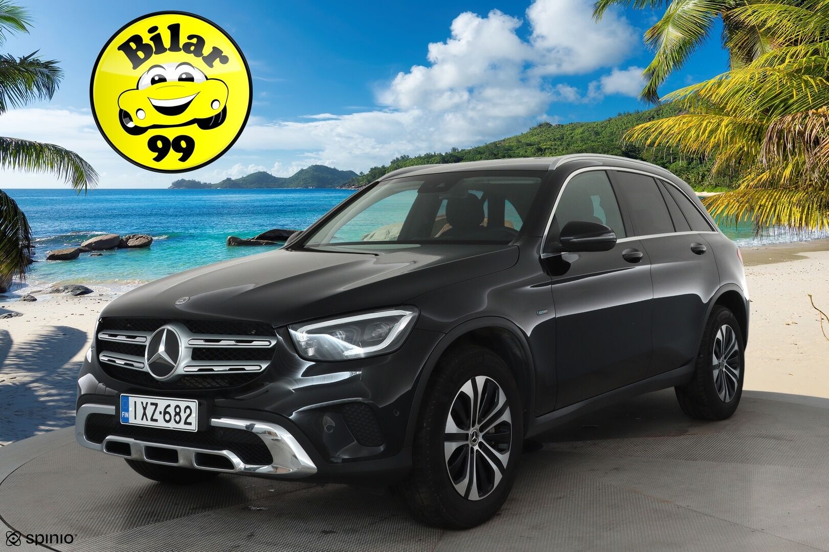 Mercedes-Benz GLC 2021 300 de 4MATIC A Business EQ Power **Distronic+ / Multibeam LED / Koukku / P.kamera / Navi** - 3,99 % KORKOTARJOUS TÄHÄN AUTOON 28.9. ASTI! - Suomi-auto / Kahdet renkaat aluvanteilla