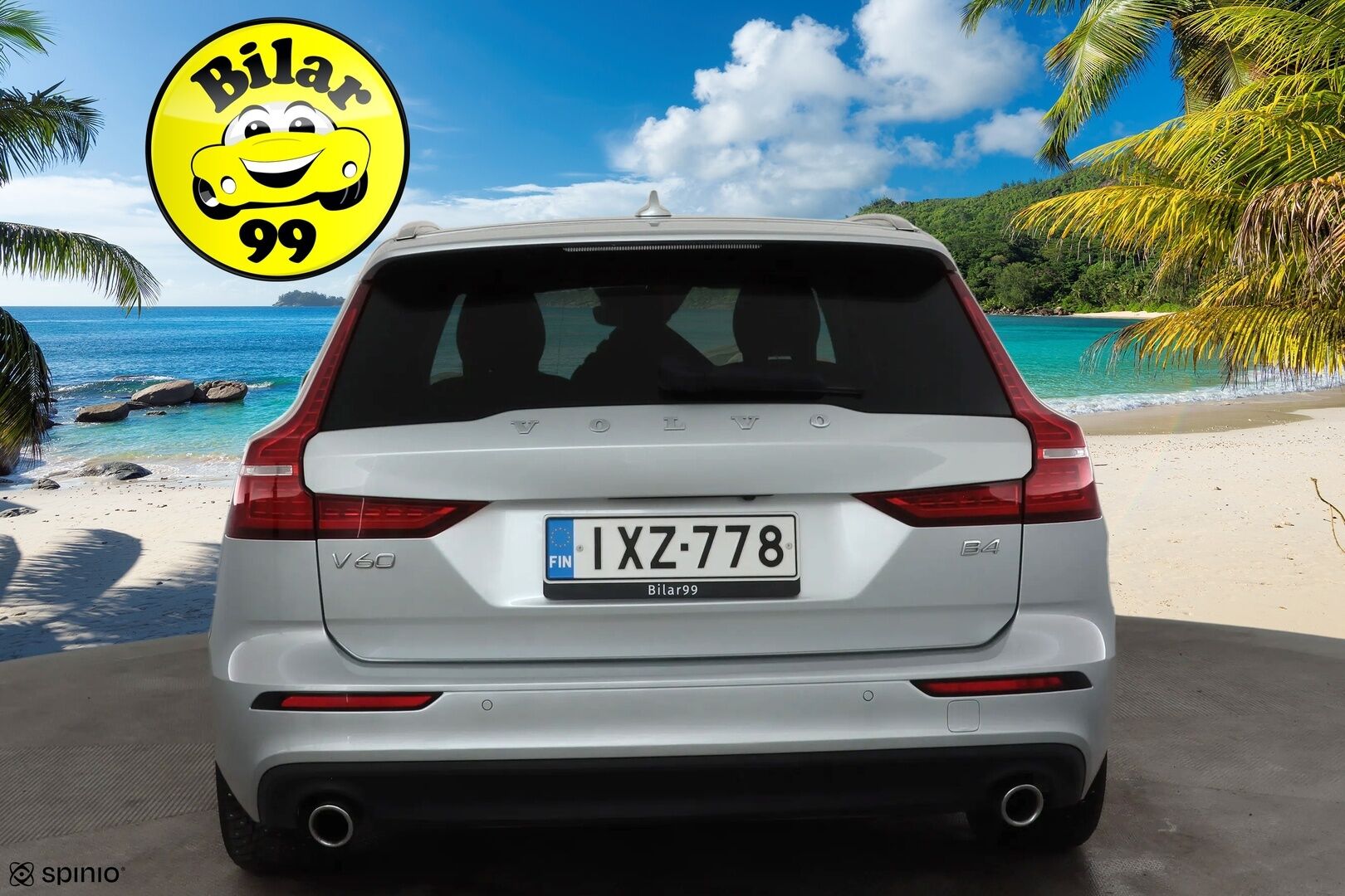 Volvo V60 2021 B4 MHEV Business aut * ACC / P.kamera / Webasto / Muistipenkki / Keyless / Nahat / Sähköluukku * - 1.Om Suomi-auto / Kahdet renkaat aluvanteilla