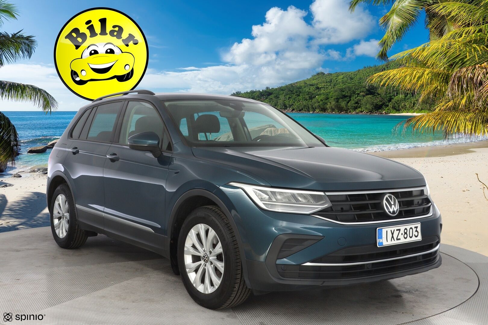 Volkswagen Tiguan 2021 1,5 TSI 110 kW DSG-automaatti - KATSO POIKKEUSHINTA! | ACC | Webasto | Lane Assist | Tutkat | Kahdet hyvät renkaat vanteilla | Viimeisin huolto 84tkm