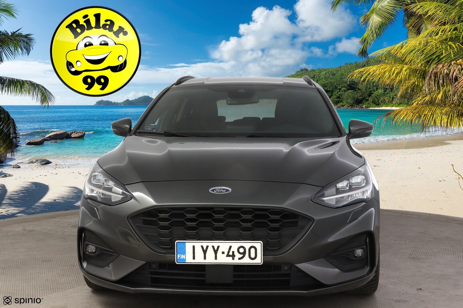 Ford Focus 2021 1,5 TDCi EcoBlue 120hv A8 ST-Line Wagon * Webasto / Adapt. vakkari / Lämmitettävä tuulilasi / P-kamera / AppleCarPlay * - * Suomi-auto / Merkkiliikkeen huoltokirja! / Kahdet renkaat omilla alumiinivanteilla! *