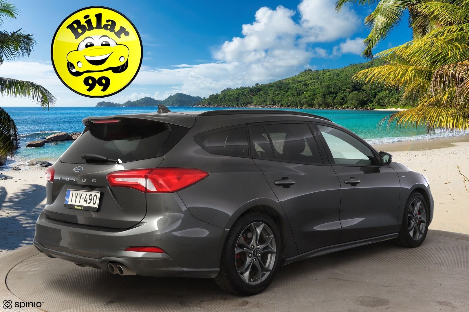 Ford Focus 2021 1,5 TDCi EcoBlue 120hv A8 ST-Line Wagon * Webasto / Adapt. vakkari / Lämmitettävä tuulilasi / P-kamera / AppleCarPlay * - * Suomi-auto / Merkkiliikkeen huoltokirja! / Kahdet renkaat omilla alumiinivanteilla! *