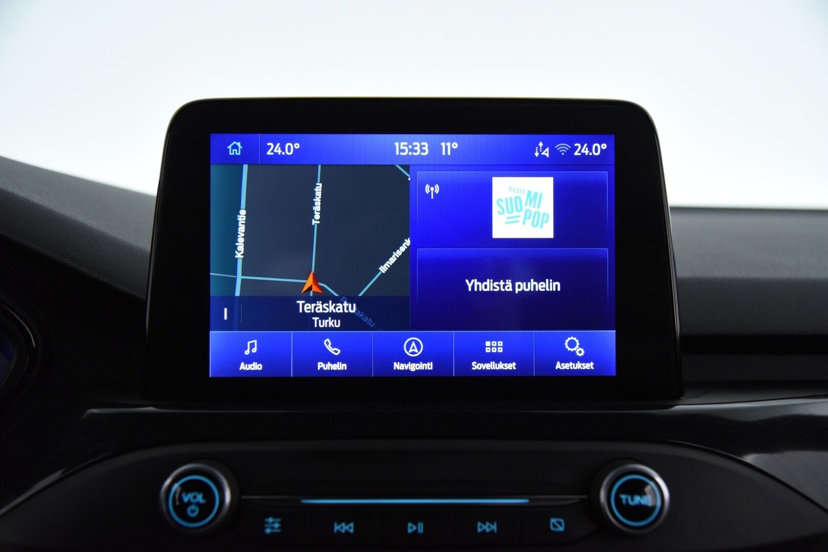 Ford Focus 2021 1,5 TDCi EcoBlue 120hv A8 ST-Line Wagon * Webasto / Adapt. vakkari / Lämmitettävä tuulilasi / P-kamera / Koukku / Kaistavahti - Suomi-auto / Kahdet renkaat omilla alumiinivanteilla / Hihna tehty 2025  / Juuri huollettu!