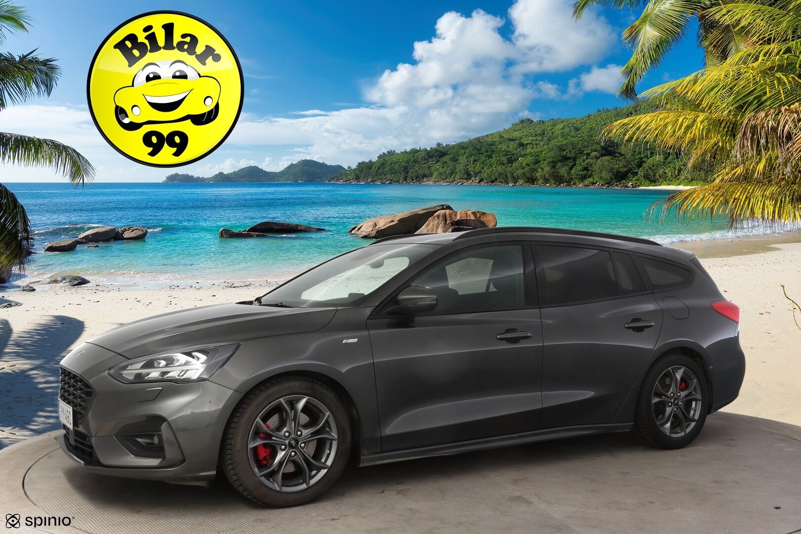 Ford Focus 2021 1,5 TDCi EcoBlue 120hv A8 ST-Line Wagon * Webasto / Adapt. vakkari / Lämmitettävä tuulilasi / P-kamera / AppleCarPlay * - * Suomi-auto / Merkkiliikkeen huoltokirja! / Kahdet renkaat omilla alumiinivanteilla! *