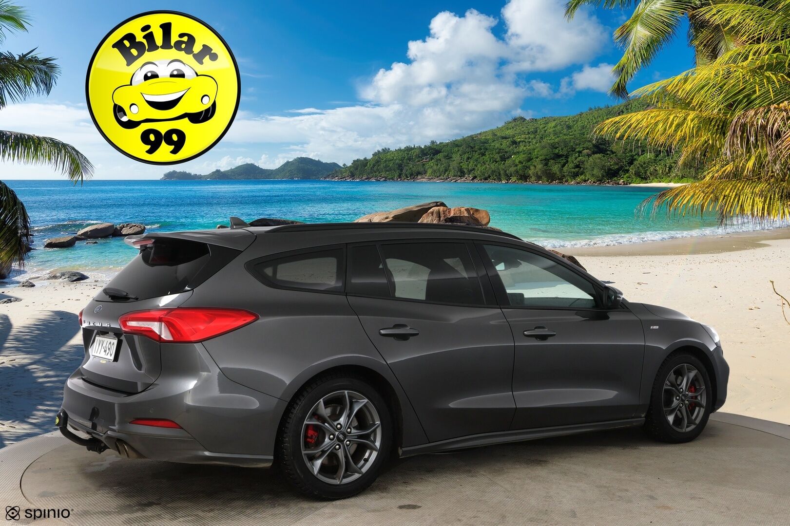 Ford Focus 2021 1,5 TDCi EcoBlue 120hv A8 ST-Line Wagon * Webasto / Adapt. vakkari / Lämmitettävä tuulilasi / P-kamera / Koukku / Kaistavahti - Suomi-auto / Kahdet renkaat omilla alumiinivanteilla / Hihna tehty 2025  / Juuri huollettu!