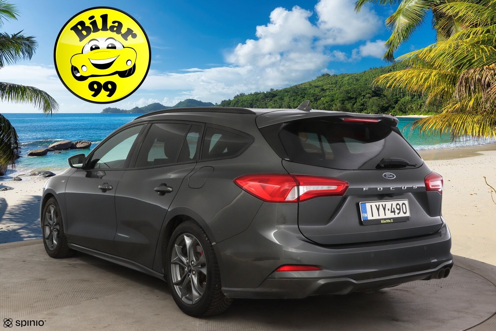 Ford Focus 2021 1,5 TDCi EcoBlue 120hv A8 ST-Line Wagon * Webasto / Adapt. vakkari / Lämmitettävä tuulilasi / P-kamera / AppleCarPlay * - * Suomi-auto / Merkkiliikkeen huoltokirja! / Kahdet renkaat omilla alumiinivanteilla! *