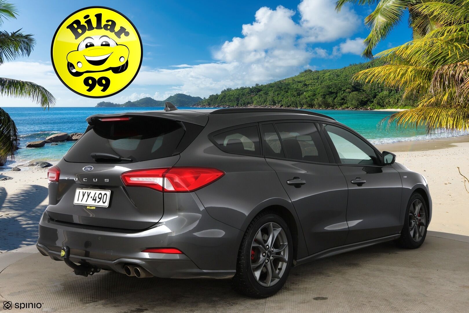 Ford Focus 2021 1,5 TDCi EcoBlue 120hv A8 ST-Line Wagon * Webasto / Adapt. vakkari / Lämmitettävä tuulilasi / P-kamera / Koukku / Kaistavahti - Suomi-auto / Kahdet renkaat omilla alumiinivanteilla / Hihna tehty 2025  / Juuri huollettu!