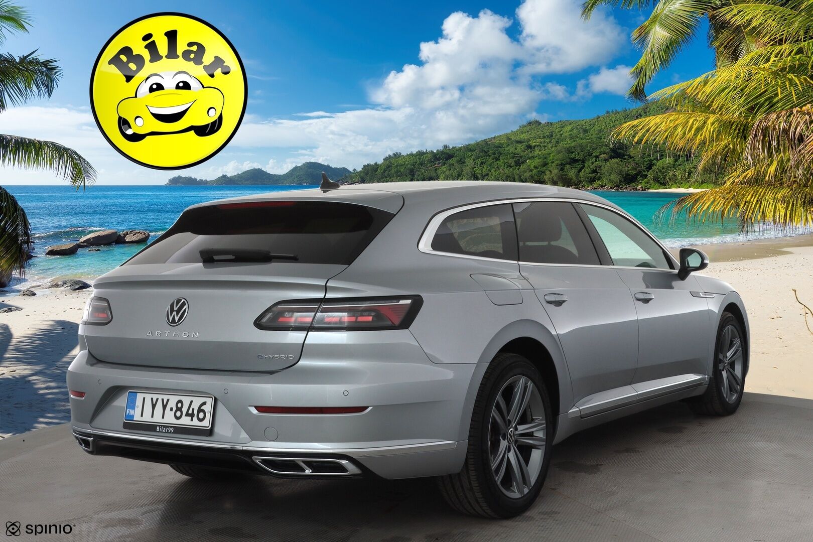 Volkswagen Arteon 2022 Shooting Brake R-Line eHybrid 160 kW DSG-automaatti - | ACC | Webasto | Koukku | Hierova ergocomfort Istuin | LED | P.Kamera | Puolinahat | Apple&Android | Kahdet Renkaat |