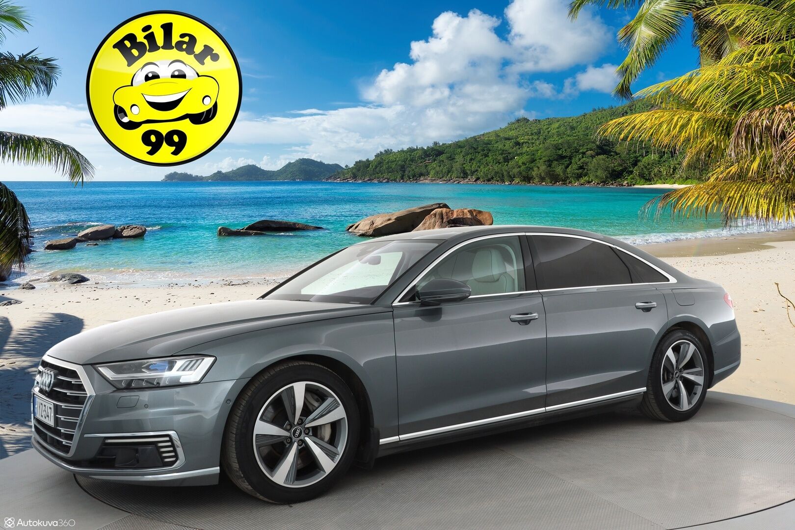 Audi A8 2021 Sedan Lang 60 TFSI e quattro tiptronic *Häikäsevät varusteet / HD Matrix LED+Laser / TV / Sähkösäätöiset etu- ja takaistuimet hieronnalla & ilmastoinnilla / HUD / Yönäkö / Panorama / Imuovet* - 3,99% KORKOTARJOUS TÄHÄN AUTOON 21.9. ASTI - *Akku kuntotarkistettu! / 1-omisteinen Suomi-auto! / Todella hieno yksilö!*