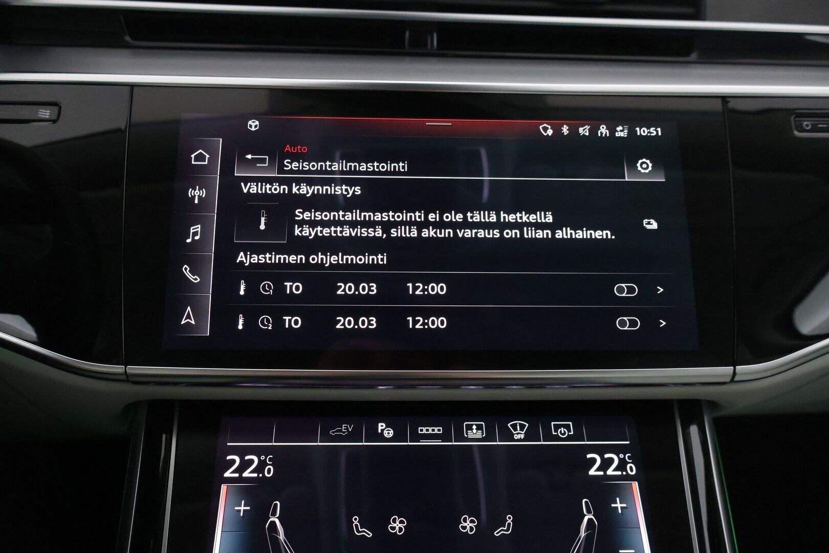 Audi A8 2021 Sedan Lang 60 TFSI e quattro tiptronic *Häikäsevät varusteet / HD Matrix LED+Laser / TV / Sähkösäätöiset etu- ja takaistuimet hieronnalla & ilmastoinnilla / HUD / Yönäkö / Panorama / Imuovet* - 3,99% KORKOTARJOUS TÄHÄN AUTOON 21.9. ASTI - *Akku kuntotarkistettu! / 1-omisteinen Suomi-auto! / Todella hieno yksilö!*