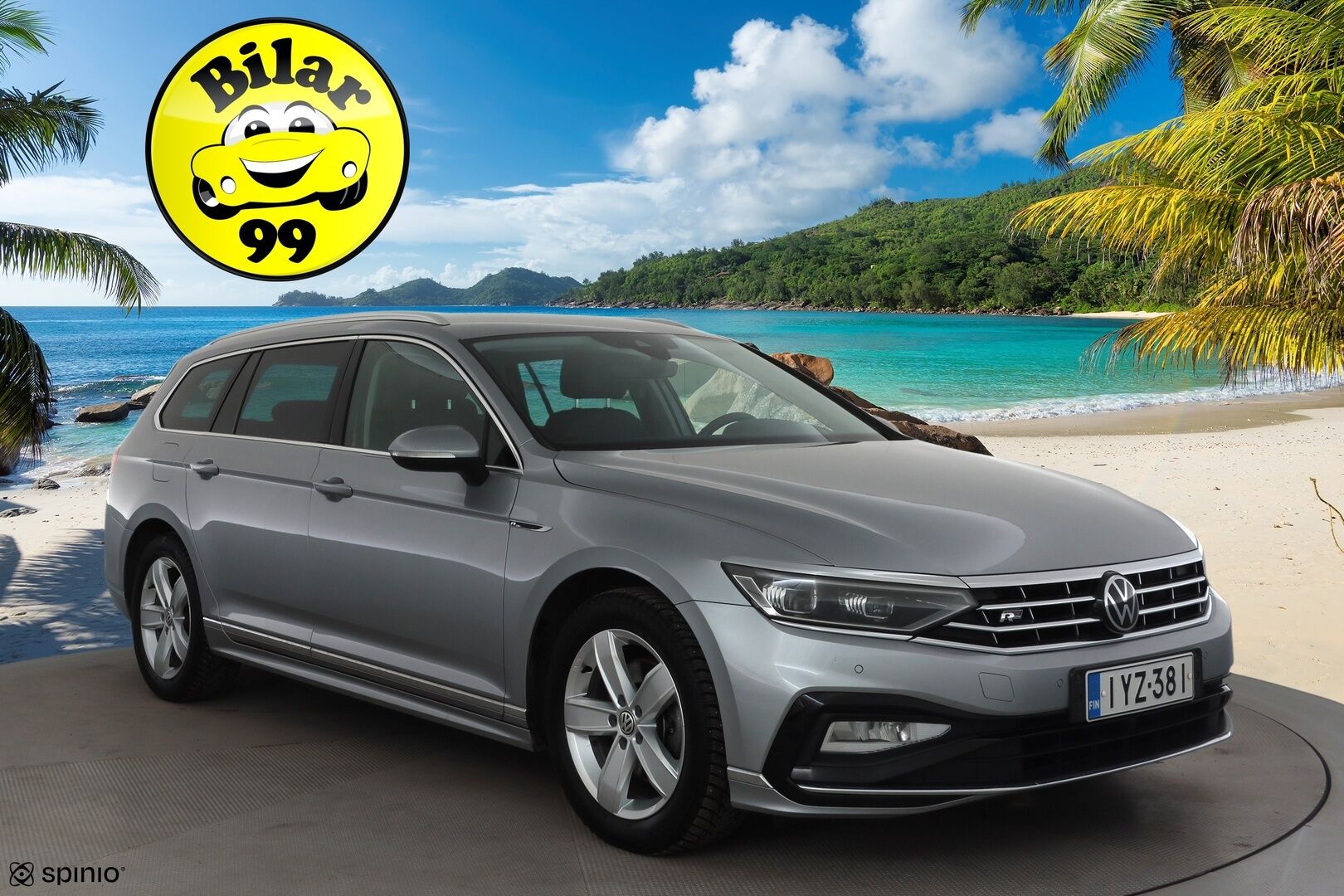 Volkswagen Passat 2021 Variant R-Line 2,0 TDI EVO SCR 110 kW DSG *ACC / Webasto / Matrix-LED / P.Kamera / Keyless / Apple & Android * - 1.Om Suomi-auto / Merkkihuollettu / Kahdet Renkaat