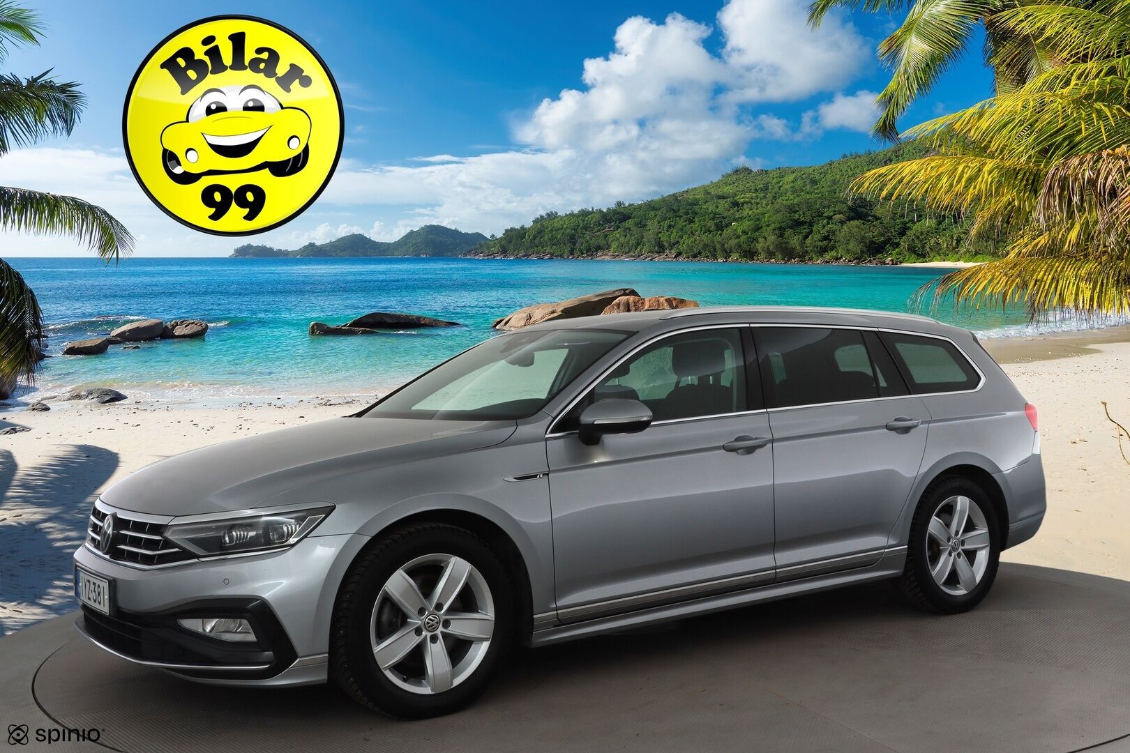 Volkswagen Passat 2021 Variant R-Line 2,0 TDI EVO SCR 110 kW DSG *ACC / Webasto / Matrix-LED / P.Kamera / Keyless / Apple & Android * - 1.Om Suomi-auto / Merkkihuollettu / Kahdet Renkaat