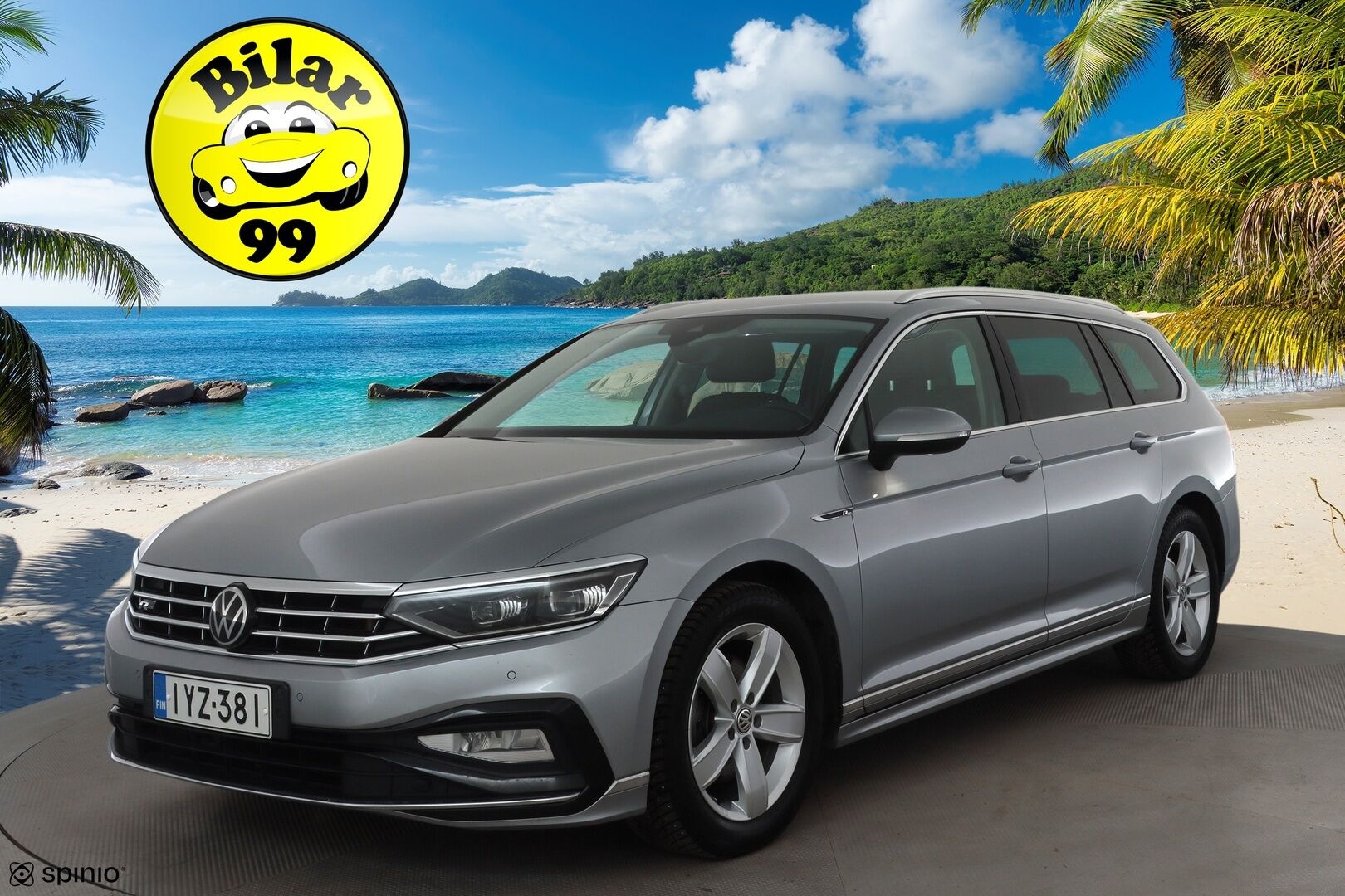 Volkswagen Passat 2021 Variant R-Line 2,0 TDI EVO SCR 110 kW DSG *ACC / Webasto / Matrix-LED / P.Kamera / Keyless / Apple & Android * - 1.Om Suomi-auto / Merkkihuollettu / Kahdet Renkaat