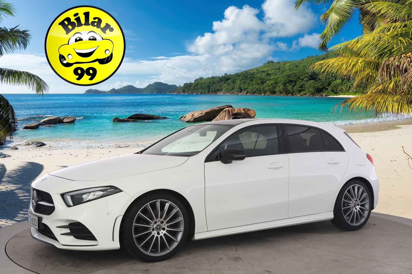 Mercedes-Benz A 2018 200 A Business AMG / P.Kamera  / Widescreen / Panorama / LED / Navi / - *Näyttävä / Hyvin pidetty / Huippu siisti!*