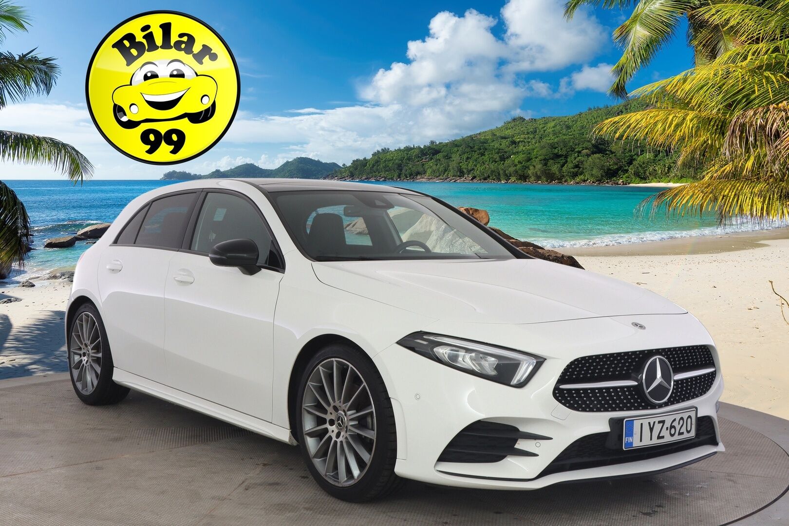 Mercedes-Benz A 2018 200 A Business AMG ** Panorma / Widescreen / P.kamera / LED / Navi ** - *Näyttävä / Hyvin pidetty / Huippu siisti!* - Osta nyt, maksa vasta ensi vuonna