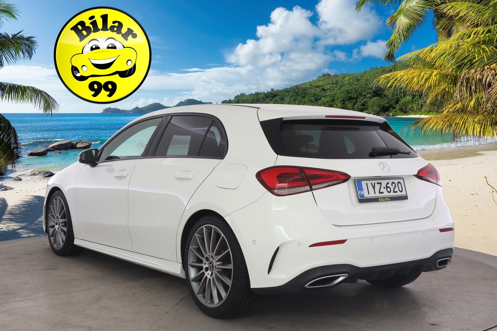 Mercedes-Benz A 2018 200 A Business AMG ** Panorma / Widescreen / P.kamera / LED / Navi ** - *Näyttävä / Hyvin pidetty / Huippu siisti!* - Osta nyt, maksa vasta ensi vuonna