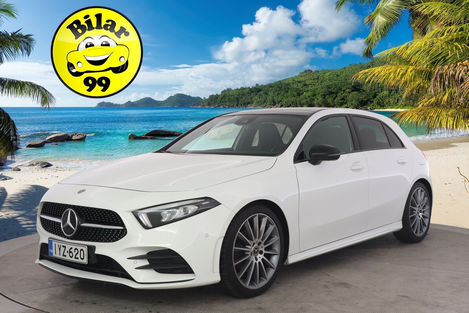 Mercedes-Benz A 2018 200 A Business AMG / P.Kamera  / Widescreen / Panorama / LED / Navi / - *Näyttävä / Hyvin pidetty / Huippu siisti!*