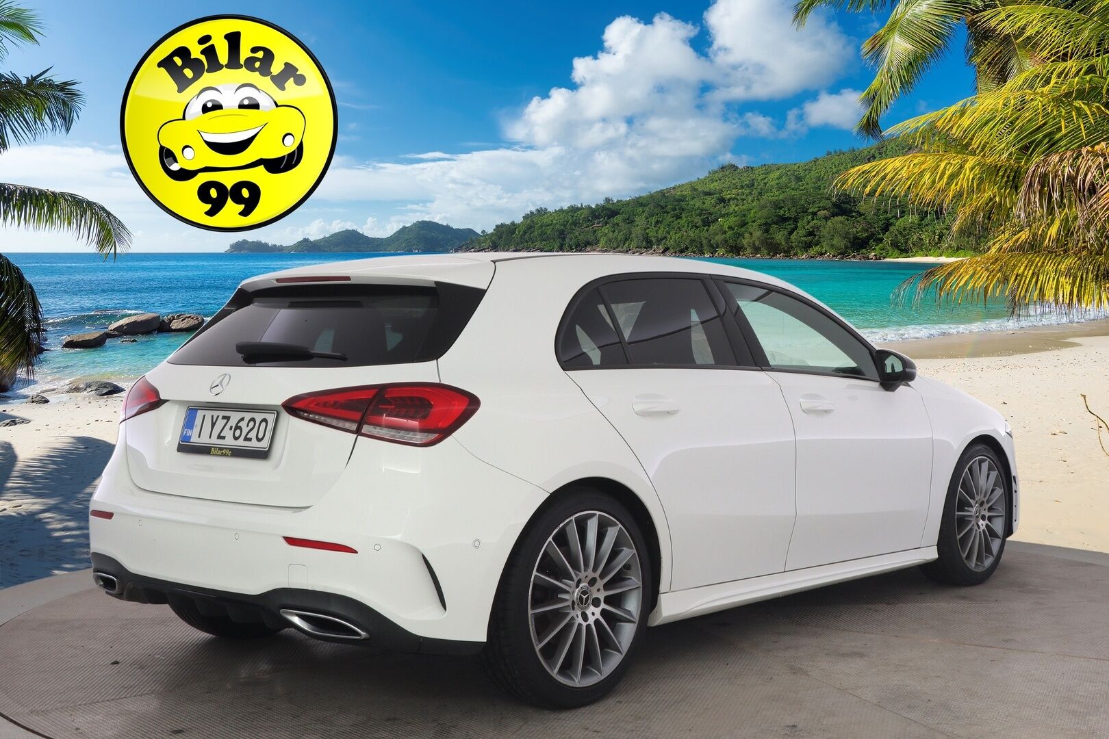 Mercedes-Benz A 2018 200 A Business AMG / P.Kamera  / Widescreen / Panorama / LED / Navi / - *Näyttävä / Hyvin pidetty / Huippu siisti!*