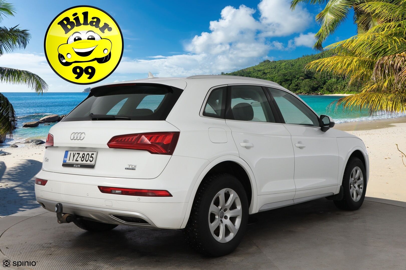 Audi Q5 2017 Business 2,0 TDI 140 kW quattro S tronic * Webasto / Vetokoukku / LED / Peruutustutkat / Sporttipenkit - Tulossa Myyntiin! / Jakopää tehty!