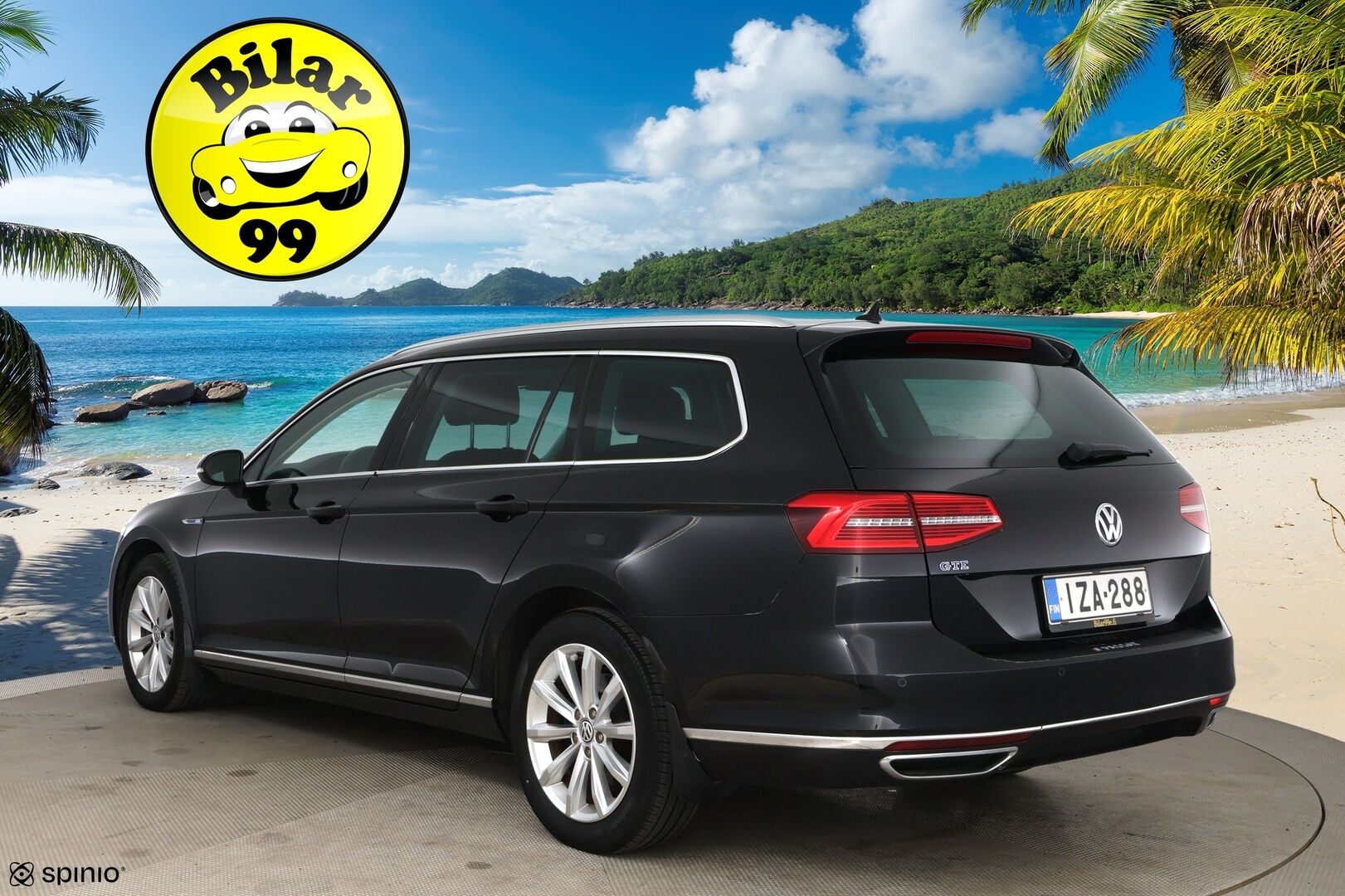 VOLKSWAGEN PASSAT 2017 Passat Variant GTE Plug-In Hybrid 160 kW (218 hv) DSG-aut / Webasto / Adapt.vak / Koukku / P-kamera / Tulossa myyntiin! - Webasto / Adapt. vak / Koukku / P.Kamera / Siisti GTE Passat 2x renkain!