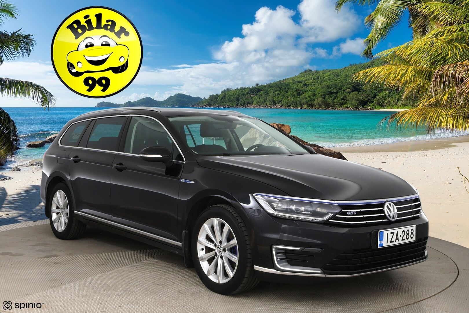 VOLKSWAGEN PASSAT 2017 Passat Variant GTE Plug-In Hybrid 160 kW (218 hv) DSG-aut / Webasto / Adapt.vak / Koukku / P-kamera / Tulossa myyntiin! - Webasto / Adapt. vak / Koukku / P.Kamera / Siisti GTE Passat 2x renkain!