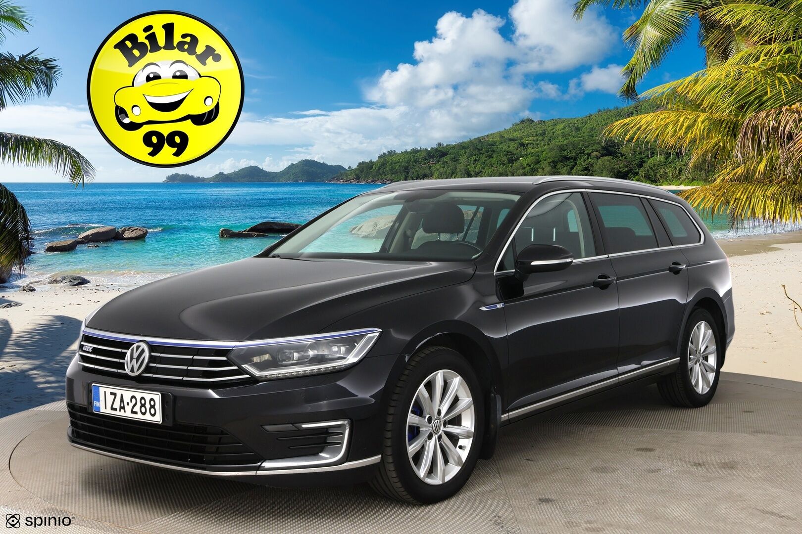 VOLKSWAGEN PASSAT 2017 Passat Variant GTE Plug-In Hybrid 160 kW (218 hv) DSG-aut / Webasto / Adapt.vak / Koukku / P-kamera / Tulossa myyntiin! - Webasto / Adapt. vak / Koukku / P.Kamera / Siisti GTE Passat 2x renkain!