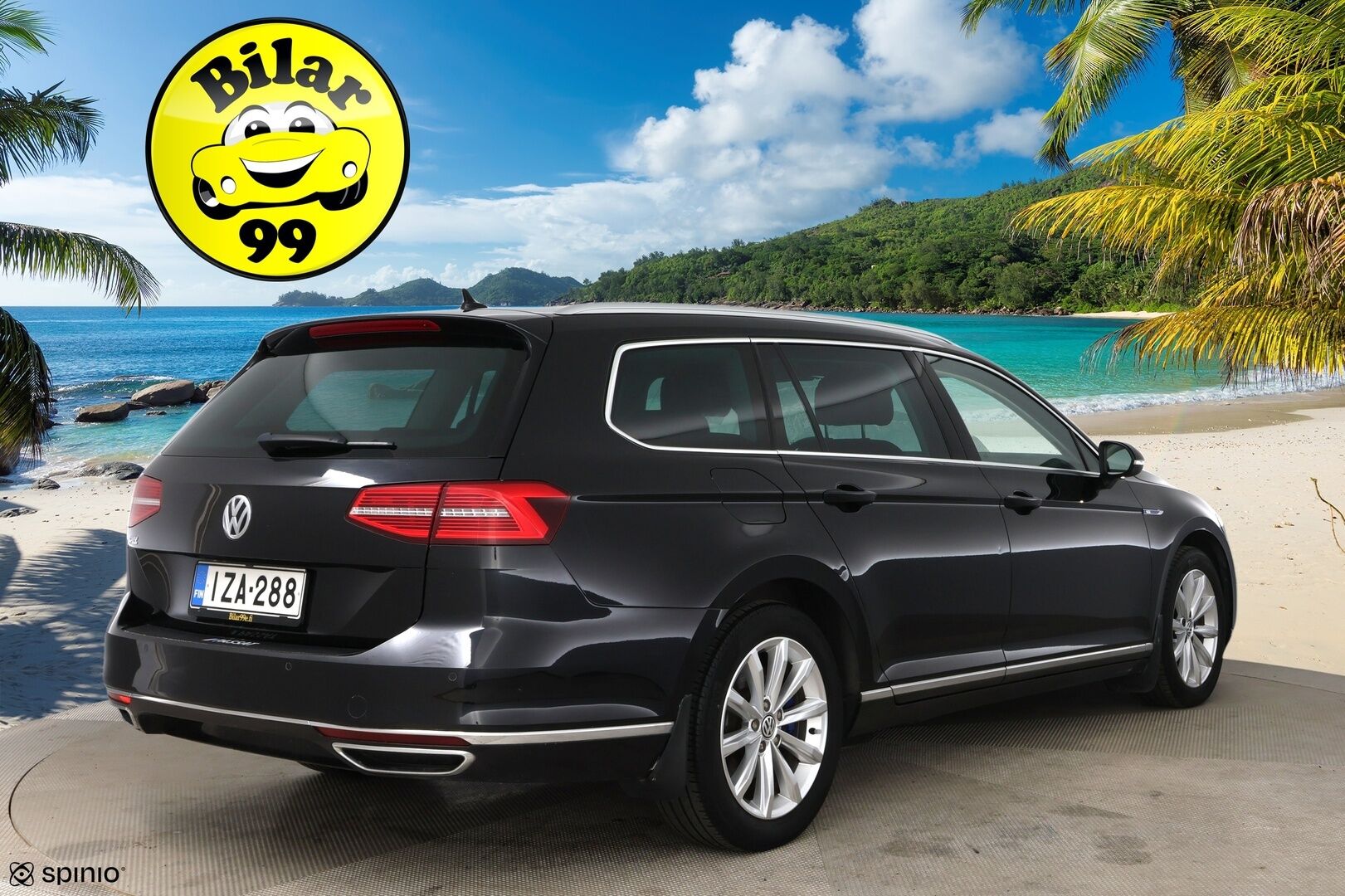 VOLKSWAGEN PASSAT 2017 Passat Variant GTE Plug-In Hybrid 160 kW (218 hv) DSG-aut / Webasto / Adapt.vak / Koukku / P-kamera / Tulossa myyntiin! - Webasto / Adapt. vak / Koukku / P.Kamera / Siisti GTE Passat 2x renkain!