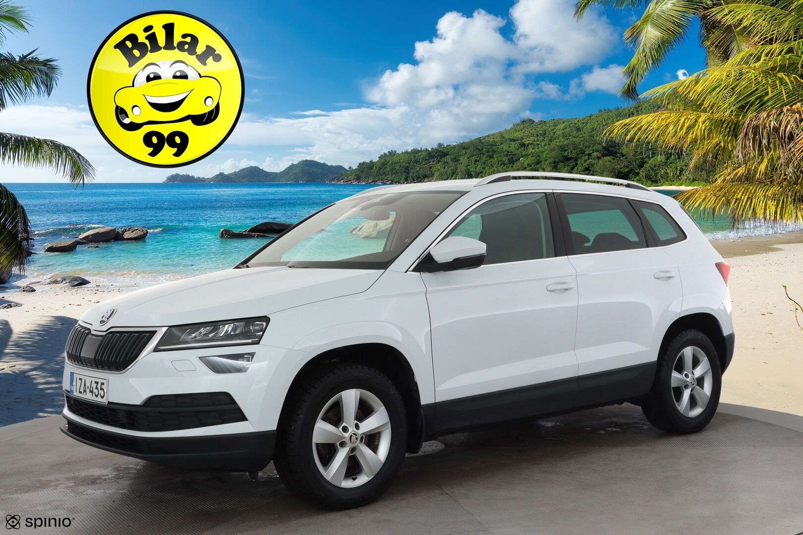 Skoda Karoq 2021 1,5 TSI Style BusinessLine DSG * ACC / P.kamera / Webasto / Koukku / Navi / Keyless / LED / Muistipenkki / Digimittaristo * - Suomi-auto / Kahdet renkaat aluvanteilla