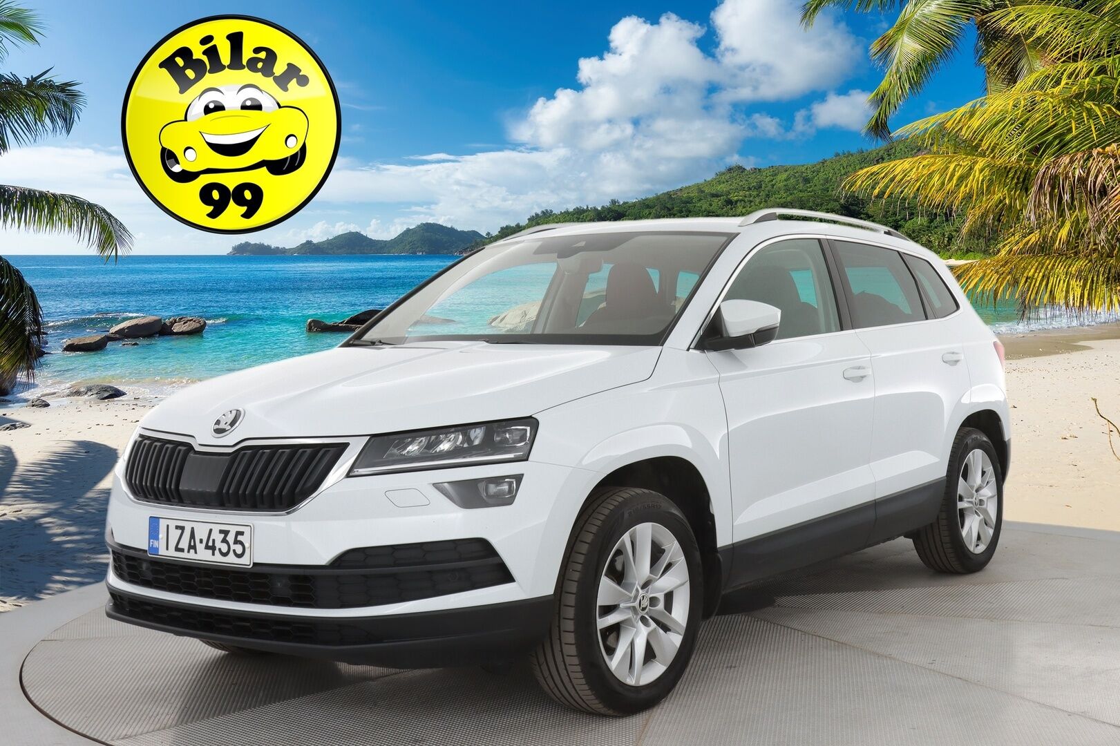 Skoda Karoq 2021 1,5 TSI Style BusinessLine DSG * ACC / P.kamera / Webasto / Koukku / Navi / Keyless / LED / Muistipenkki / Digimittaristo * - Suomi-auto / Kahdet renkaat aluvanteilla - HULLUT AVAJAISHULINAT KORKOTARJOUS 3,29 %